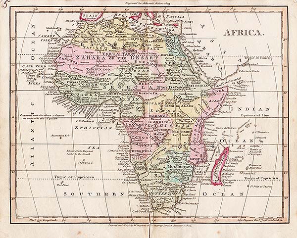 Africa  -  Adams's Atlas