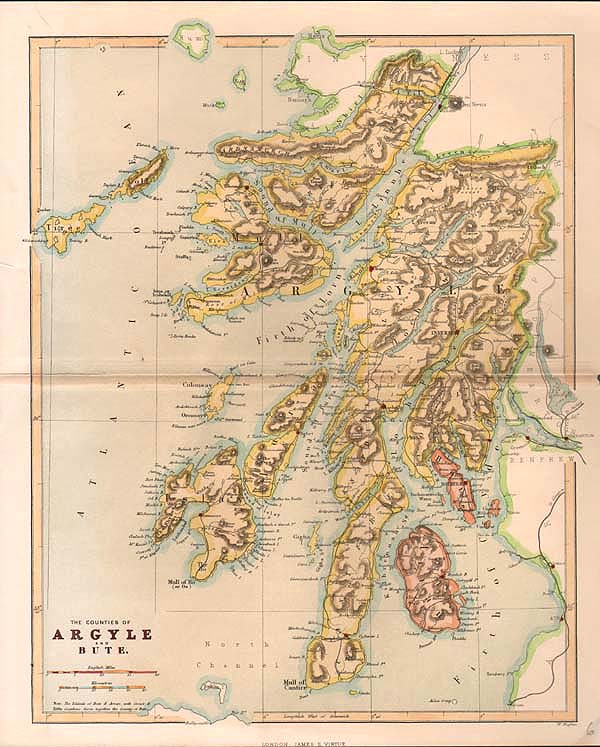 William Hughes  -  The Counties of Argyle and Bute