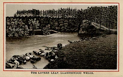 The Lovers Leap Llandrindod Wells