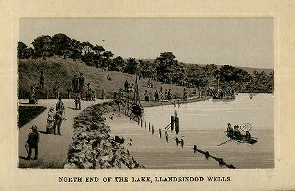North End of the Lake Llandrindod Wells