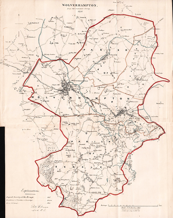 Town Plan - Wolverhampton