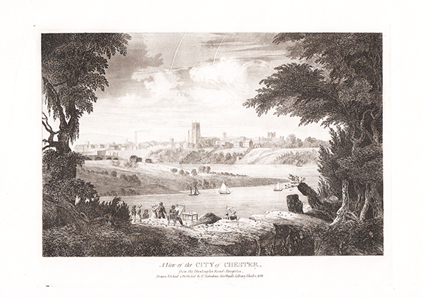 A View of the City of Chester from the Hunlingdon Road Boughton 