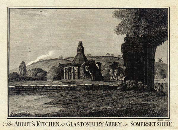 The Abbot's Kitchen at Glastonbury Abbey