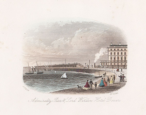 Admiralty Pier & Lord Warden Hotel Dover 
