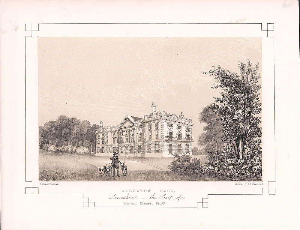 Allerton Hall the Seat of Paterson Ellames Esq