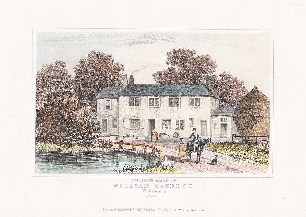 The Birth place of William Cobbett Farnham Surrey