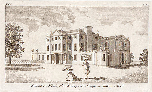 Belvedere House the Seat of Sir Sampson Gideon Bart
