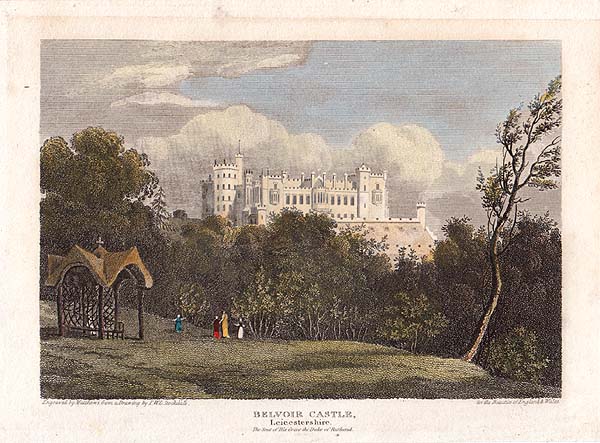 Belvoir Castle Leicestershire  The Seat of His Grace The Duke of Rutland