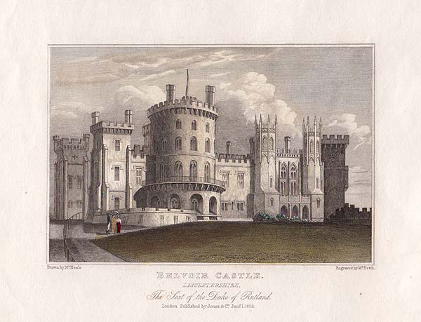 Belvoir Castle  -  The Seat of the Duke of Rutland  