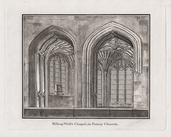 Bishop West's Chapel in Putney Church