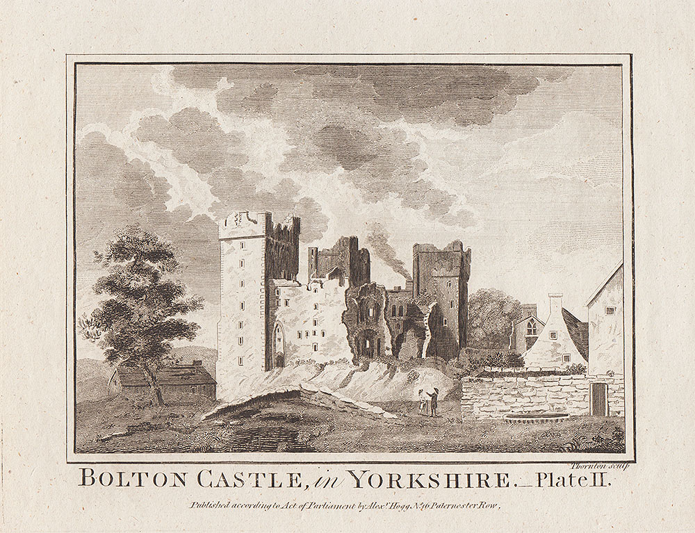 Bolton Castle in Yorkshire  Plate 2