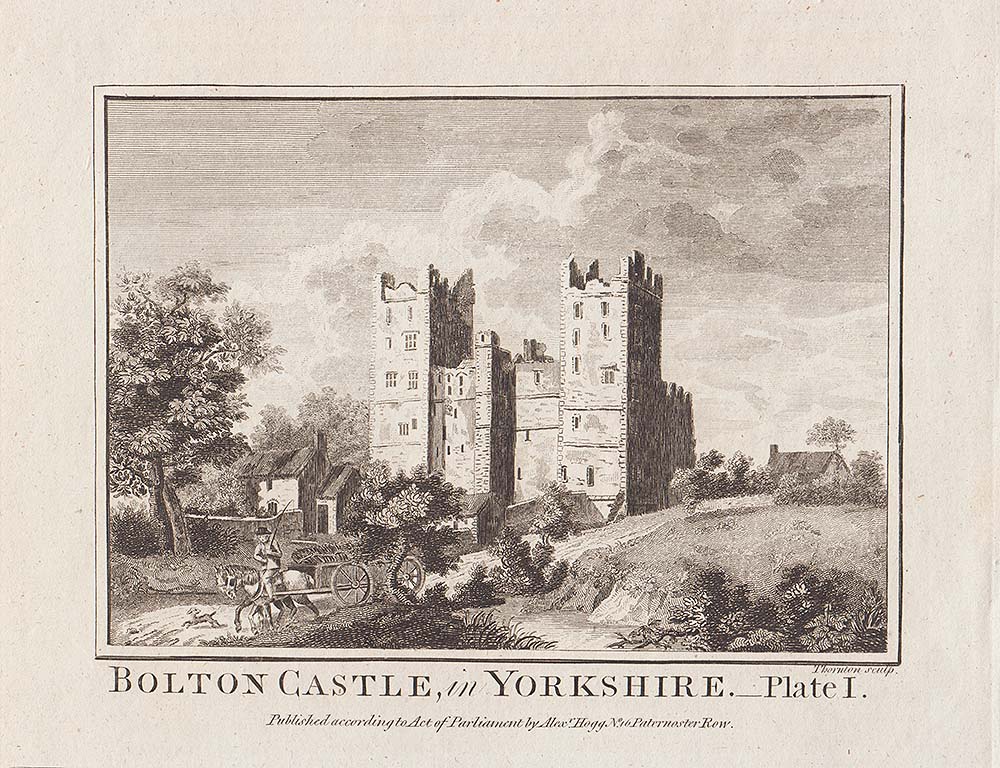Bolton Castle in Yorkshire  Plate 1
