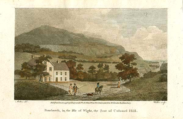 Bonchurch in the Isle of Wight the Seat of Colonel Hill
