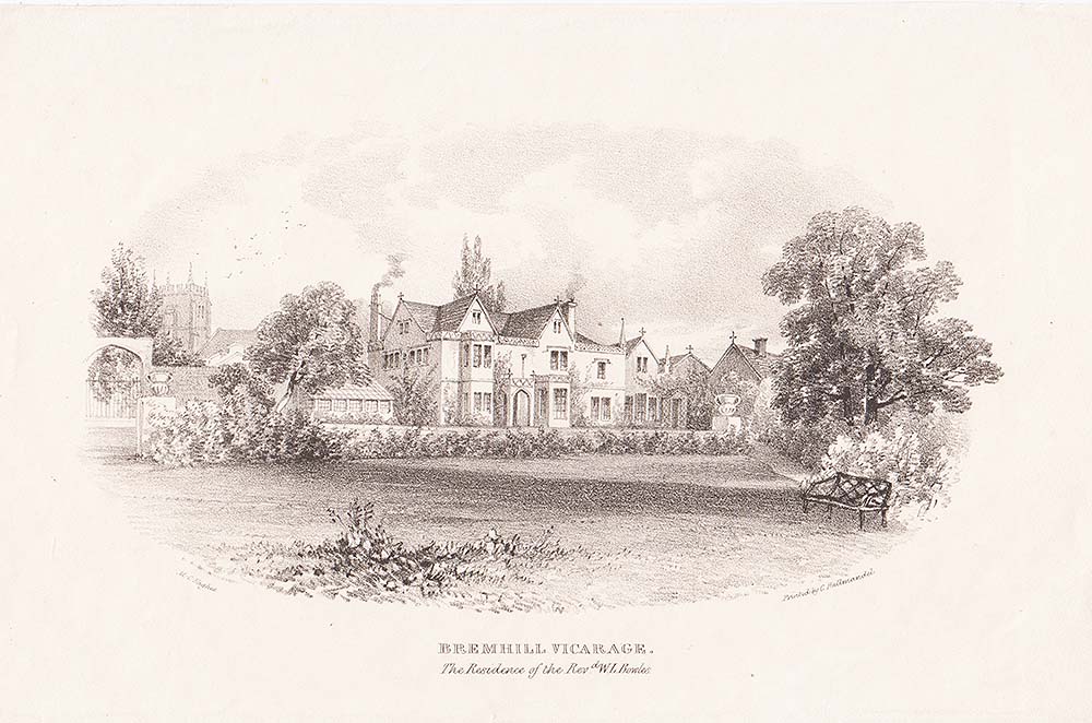 Bremhill Vicarage - The Residence of Rev WL Bowles