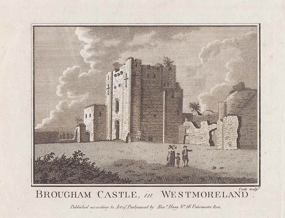 Brougham Castle in Westmorland 