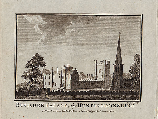 Buckden Palace in Huntingdonshire