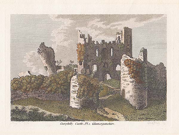 Caerphily Castle Pl2 Glamorganshire 