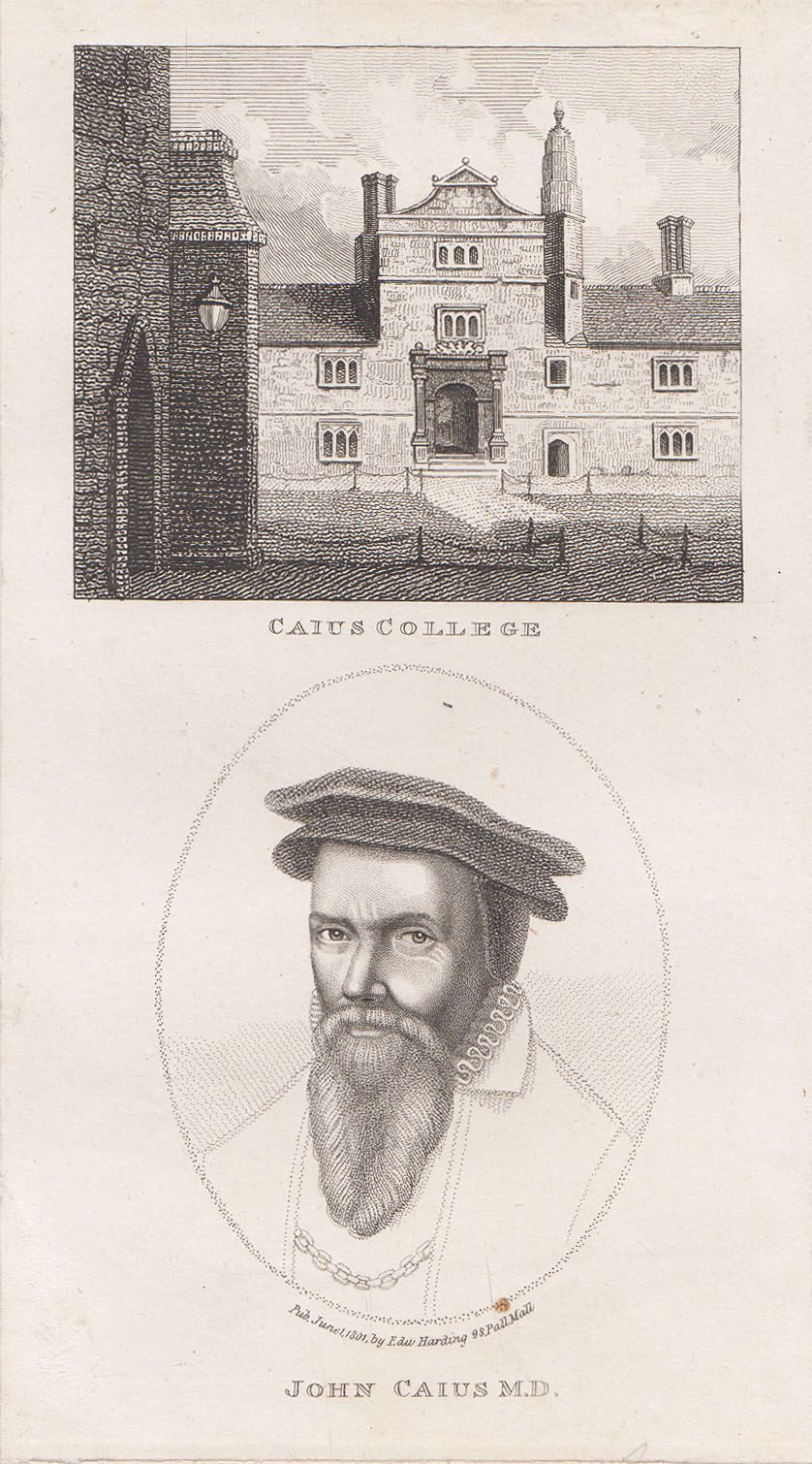 Caius College and John Caius  MD 