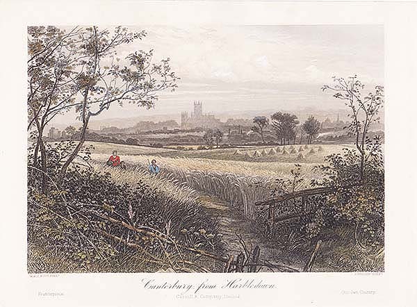 Canterbury from Harbledown