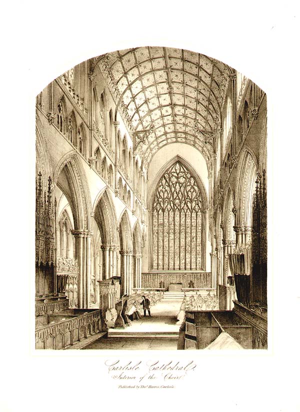 Carlisle Cathedral Interior of the Choir