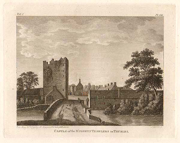 Castle of the Knights Templers in Thurles