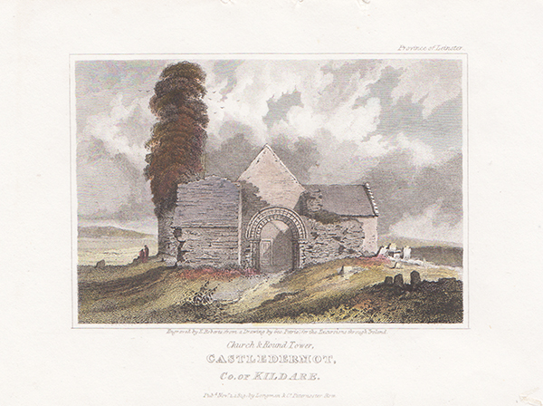 Church & Round Tower Castledermot Co of Kildare 