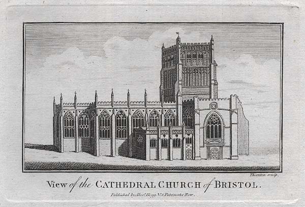 View of the Cathedral Church of Bristol