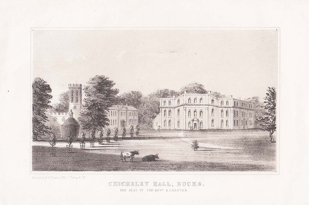 Chicheley Hall Bucks The Seat of The Revd A Chester 