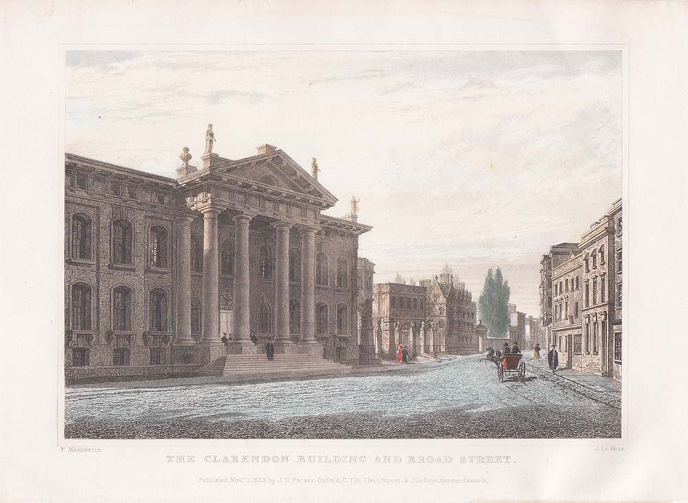 The Clarendon Building and Broad Street