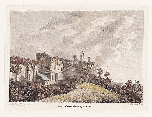 Coity Castle Glamorganshire 