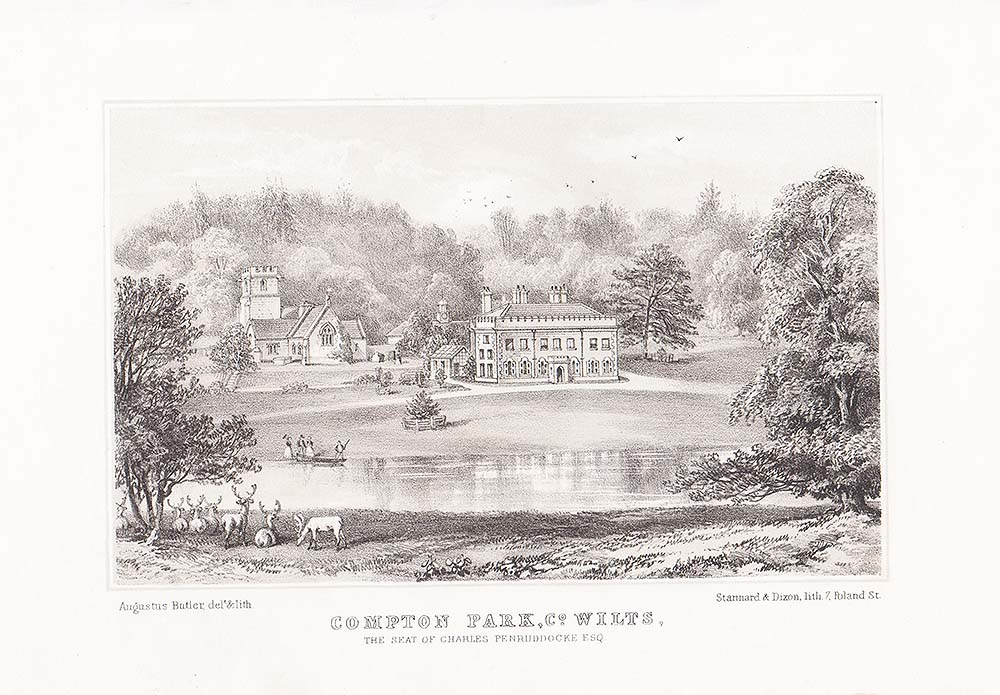 Compton Park - The Seat of Charles  Penruddocke Esq