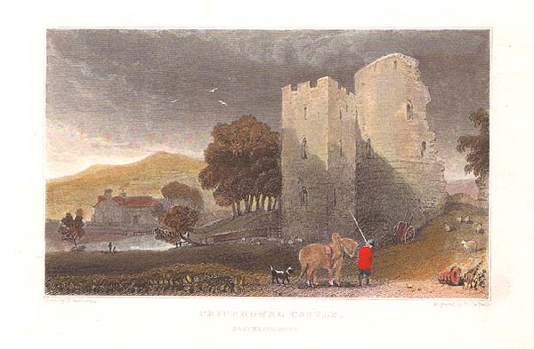Crickhowel Castle Breconshire