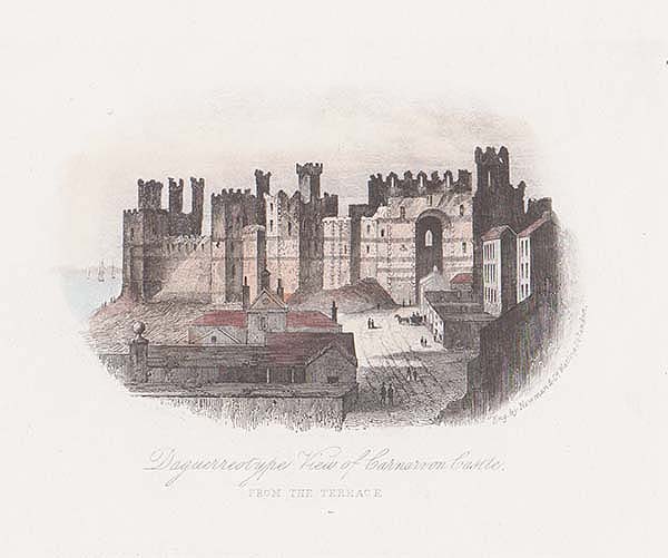 Daguerreotype View of Caernarvon Castle from the Terrace