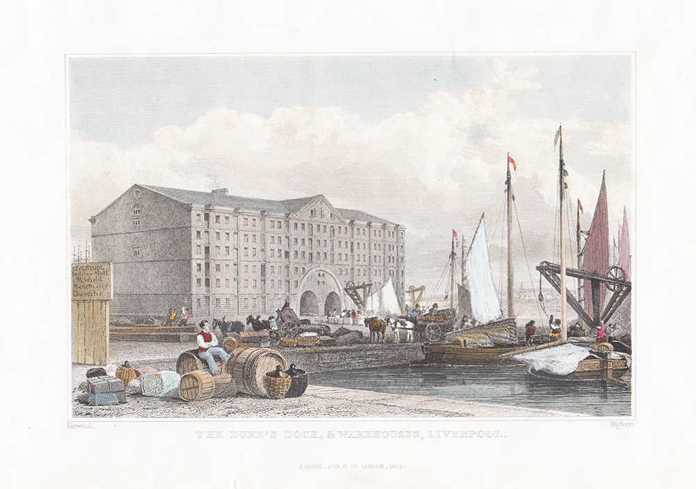 The Duke's Dock and Warehouses, Liverpool.