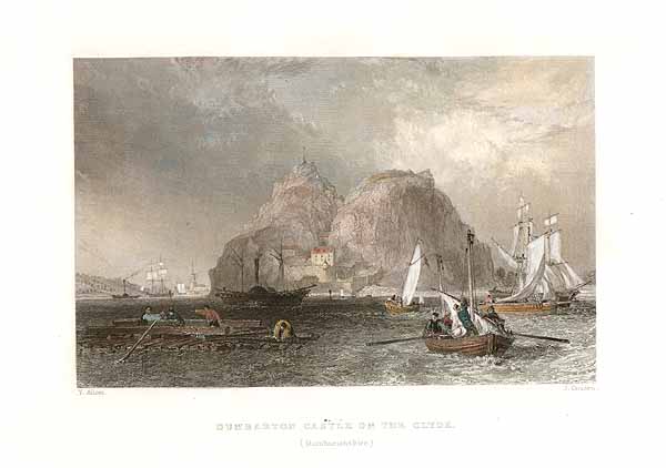 Dumbarton Castle on the Clyde