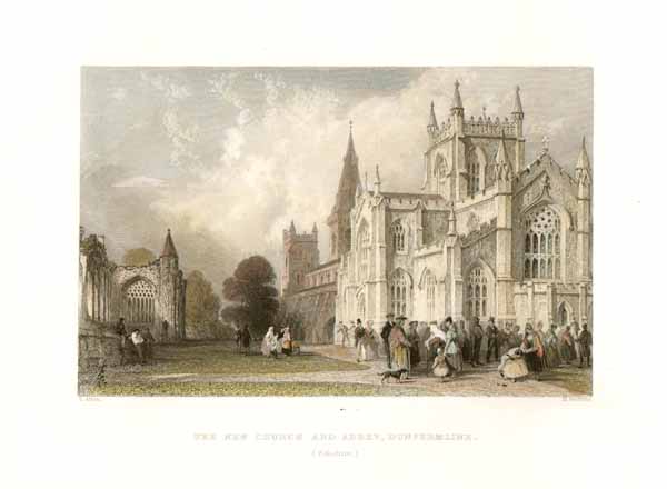 The New Church and Abbey Dunfermline Fifeshire