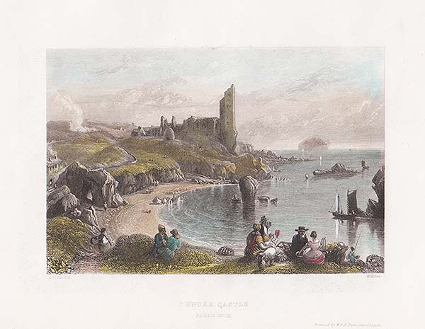 Dunure Castle Carrick Shore