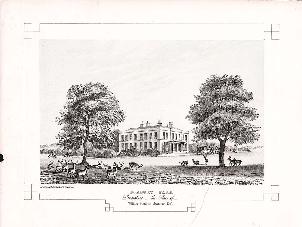 Duxbury Park the Seat of William Standish Standish Esq