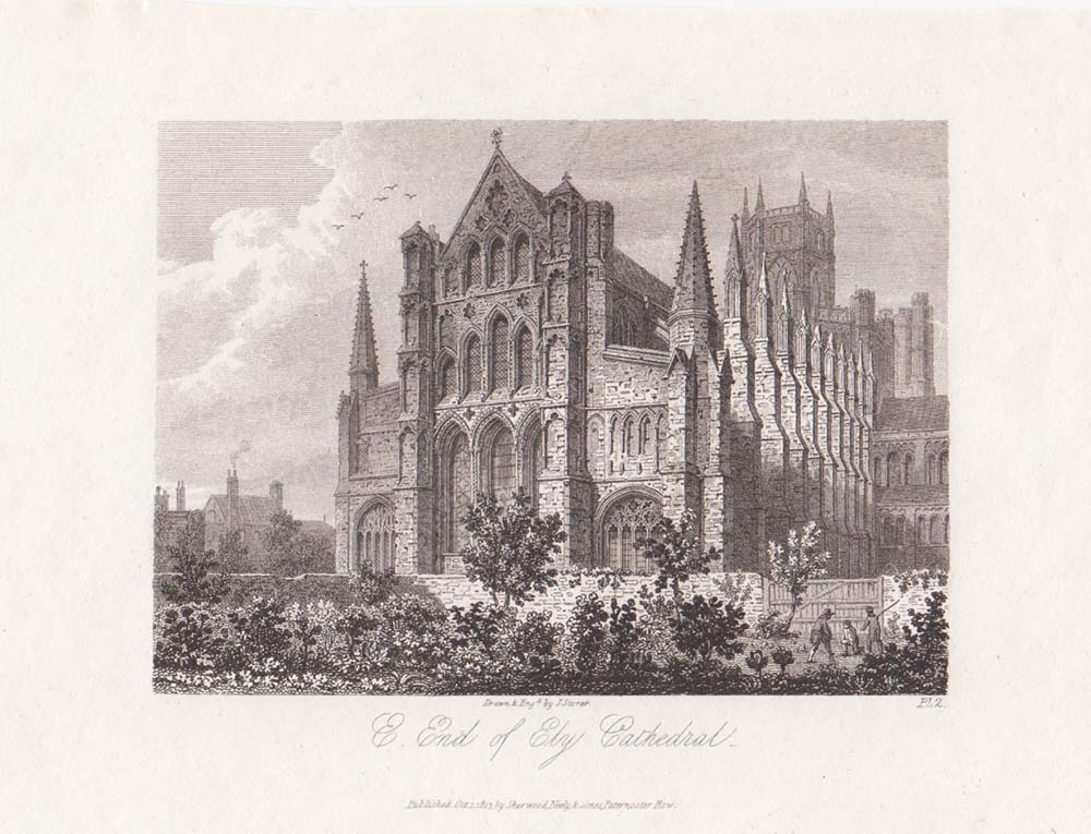 E. End of Ely Cathedral 