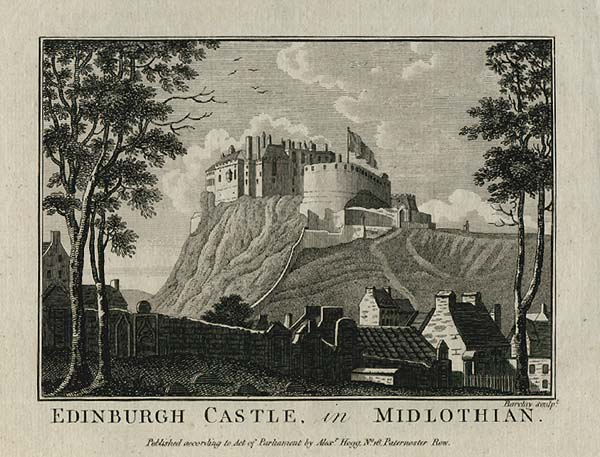 Edinburgh Castle in Midlothian