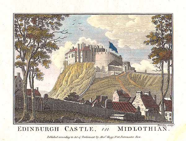 Edinburgh Castle in Midlothian