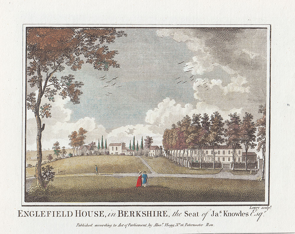 Englefield House in Berkshire the Seat of Jas. Knowles  Esq