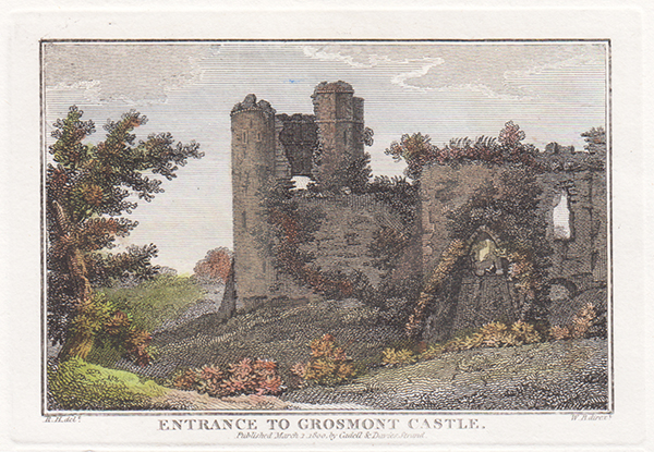 Entrance to Grosmont Castle