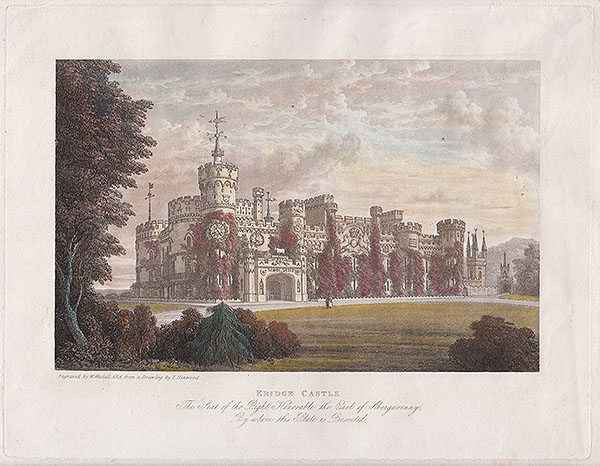Eridge Castle  The Seat of the Right Honourable the Earl of Abergavenny 