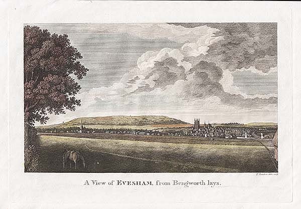 A View of Evesham from Bengworth lays