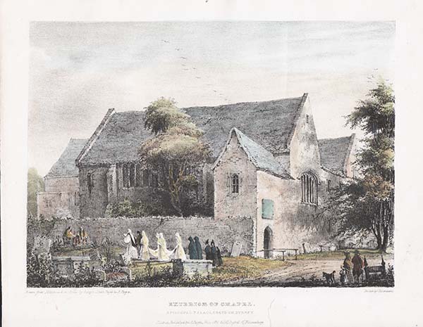 Exterior of Chapel  Episcopal Palace Croydon Surrey 