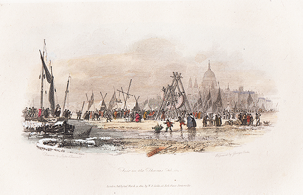 Fair on the Thames Feb 1814