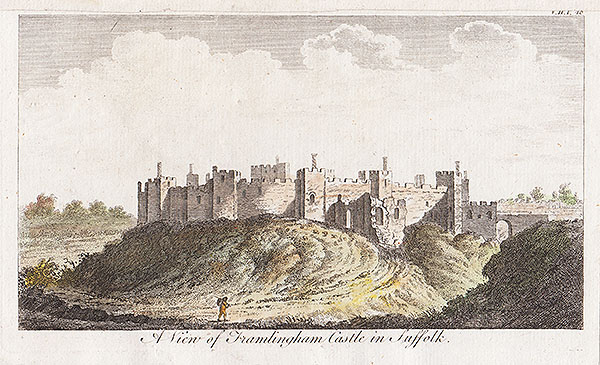A View of Framlingham Castle in Suffolk