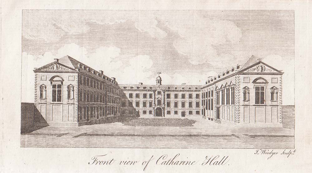 Front View of Catharine's Hall.