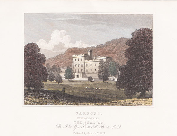 Garnon's Herefordshire The Seat of Sir John Geers Cotterell Bart MP